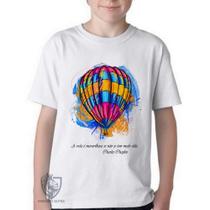 Camiseta Infantil até Plus Size Balao Charles Chaplin Camiseta Infantil até Plus Size Balao Charles Chaplin