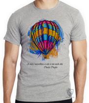 Camiseta Infantil até Plus Size Balao Charles Chaplin Camiseta Infantil até Plus Size Balao Charles Chaplin