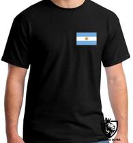 Camiseta Infantil até Plus Size Bandeira Argentina America Do Sul Camiseta Infantil até Plus Size Bandeira Argentina America Do Sul