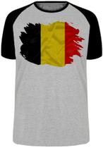 Camiseta Infantil até Plus Size Bandeira Belgica Europa Camiseta Infantil até Plus Size Bandeira Belgica Europa