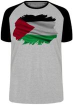 Camiseta Infantil até Plus Size Bandeira Palestina Camiseta Infantil até Plus Size Bandeira Palestina