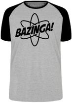 Camiseta Infantil até Plus Size Bazinga Atomo Big Bang Theory