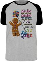 Camiseta Infantil até Plus Size Biscoito Shrek Cantando Pirulito Que Bate Bate Camiseta Infantil até Plus Size Biscoito Shrek Cantando Pirulito Que Bate Bate