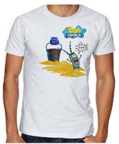 Camiseta infantil até Plus Size Bob Esponja Plankton Camiseta infantil até Plus Size Bob Esponja Plankton