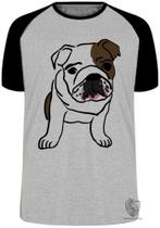 Camiseta Infantil até Plus Size Cachorro Cao Dog Bulldog Buldogue Camiseta Infantil até Plus Size Cachorro Cao Dog Bulldog Buldogue