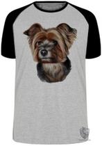 Camiseta Infantil até Plus Size Cachorro Cao Dog Yorkshire Terrier Raca Camiseta Infantil até Plus Size Cachorro Cao Dog Yorkshire Terrier Raca