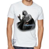 Camiseta infantil até Plus Size Cavaleiro Da Lua Arma