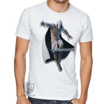 Camiseta infantil até Plus Size Cavaleiro Da Lua Fantasia