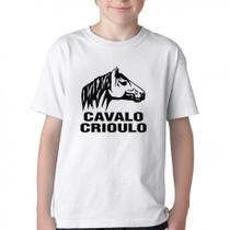 Camiseta Infantil até Plus Size Cavalo Criolo Grande