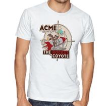 Camiseta Infantil até Plus Size Coiote Acme Foguete Papaleguas Camiseta Infantil até Plus Size Coiote Acme Foguete Papaleguas