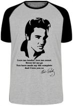 Camiseta Infantil até Plus Size Elvis Presley Rei Rock Musica Camiseta Infantil até Plus Size Elvis Presley Rei Rock Musica