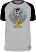 Camiseta Infantil até Plus Size Gato Manda Chuva Desenho Antigo Hanna Barbera
