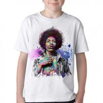 Camiseta Infantil até Plus Size Jimmy Hendrix Camiseta Infantil até Plus Size Jimmy Hendrix