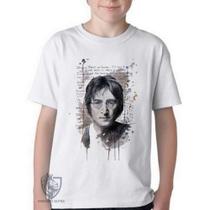 Camiseta Infantil até Plus Size John Lennon Imagine Camiseta Infantil até Plus Size John Lennon Imagine