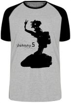 Camiseta Infantil até Plus Size Johnny 5 Robo Filme Android