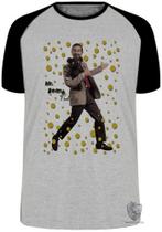 Camiseta Infantil até Plus Size Mr Bean And Teddy Camiseta Infantil até Plus Size Mr Bean And Teddy