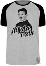Camiseta Infantil até Plus Size Nikola Tesla Genio Eletrica Camiseta Infantil até Plus Size Nikola Tesla Genio Eletrica