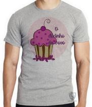 Camiseta Infantil até Plus Size O Docinho Da Vovo Cupcake Camiseta Infantil até Plus Size O Docinho Da Vovo Cupcake