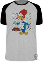 Camiseta Infantil até Plus Size Pica Pau Bolinhas
