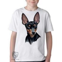 Camiseta Infantil até Plus Size Pinscher