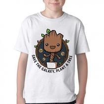 Camiseta Infantil até Plus Size Plante Groot Arvore