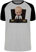 Camiseta Infantil até Plus Size Poderoso Chefinho Chefao Desenho Filme