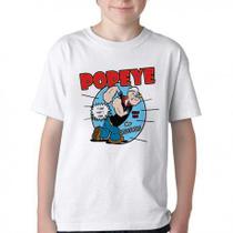 Camiseta Infantil até Plus Size Popeye Marinheiro