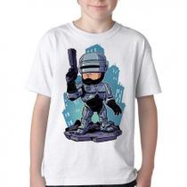 Camiseta Infantil até Plus Size Robocop Camiseta Infantil até Plus Size Robocop