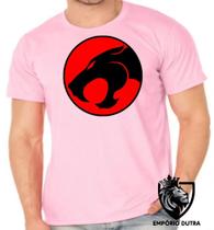 Camiseta Infantil até Plus Size Simbolo Thundercats Lion Leao Tigre Camiseta Infantil até Plus Size Simbolo Thundercats Lion Leao Tigre