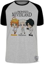 Camiseta Infantil até Plus Size The Promised Neverland Pequenos