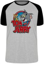 Camiseta Infantil até Plus Size Tom E Jerry Gato Cat Rato Desenho