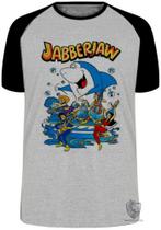 Camiseta Infantil até Plus Size Tutubarao Tubarao Jabberjaw Hanna Barbera Desenho