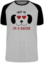 Camiseta Infantil até Plus Size Veterinario Medico Dogtor Cao Dog Camiseta Infantil até Plus Size Veterinario Medico Dogtor Cao Dog