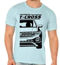 Camiseta Infantil até Plus Size Volkswagen T Cross Camionete Camiseta Infantil até Plus Size Volkswagen T Cross Camionete