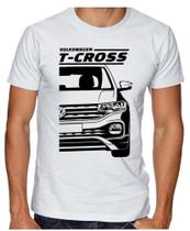 Camiseta Infantil até Plus Size Volkswagen T Cross Camionete Camiseta Infantil até Plus Size Volkswagen T Cross Camionete