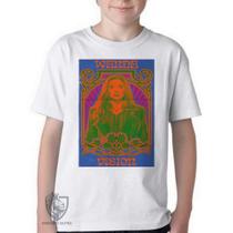 Camiseta Infantil até Plus Size Wanda Feiticeira Escarlate Camiseta Infantil até Plus Size Wanda Feiticeira Escarlate