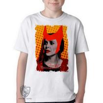 Camiseta Infantil até Plus Size Wanda Feiticeira Lagrima Camiseta Infantil até Plus Size Wanda Feiticeira Lagrima