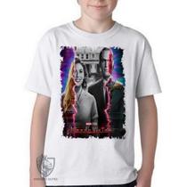 Camiseta Infantil até Plus Size Wanda Vision Tv Camiseta Infantil até Plus Size Wanda Vision Tv