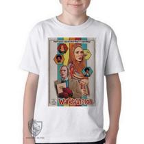 Camiseta Infantil até Plus Size Wanda Vison Papel Camiseta Infantil até Plus Size Wanda Vison Papel