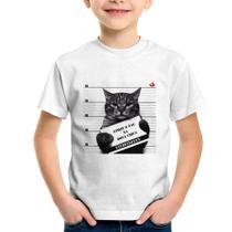 Camiseta Infantil Atirei o pau na Dona Chica - Foca na Moda