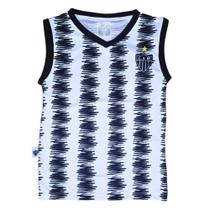 Camiseta Infantil Atlético MG Regata Listrada Oficial Camiseta Infantil Atlético MG Regata Listrada Oficial