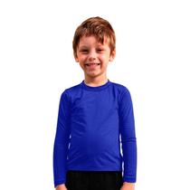 Camiseta Infantil Azul com Proteção UV Tamanho 10 31 - Vitho Protection