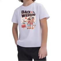 Camiseta Infantil Back to the weekend Camiseta Infantil Back to the weekend