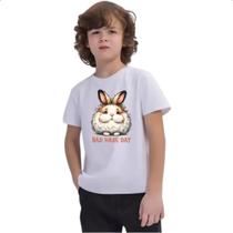 Camiseta Infantil Bad Hare Day