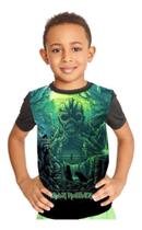 Camiseta Infantil Banda Rock Iron Maiden Ref:140