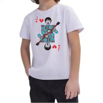 Camiseta Infantil Baralho Valete Paul McCartney