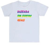 Camiseta Infantil Baseada em surtos reais