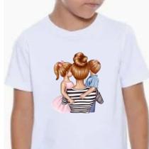 Camiseta Infantil Básica Algodão Filhos e Mãe - Infantil Camiseta Infantil Básica Algodão Filhos e Mãe - Infantil