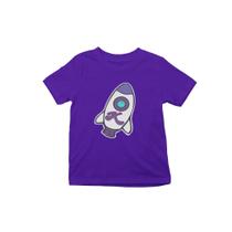 Camiseta Infantil Básica Emilly Vick dos rosas