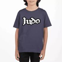 Camiseta infantil básica juvenil estampa VINTAGE-JUDO